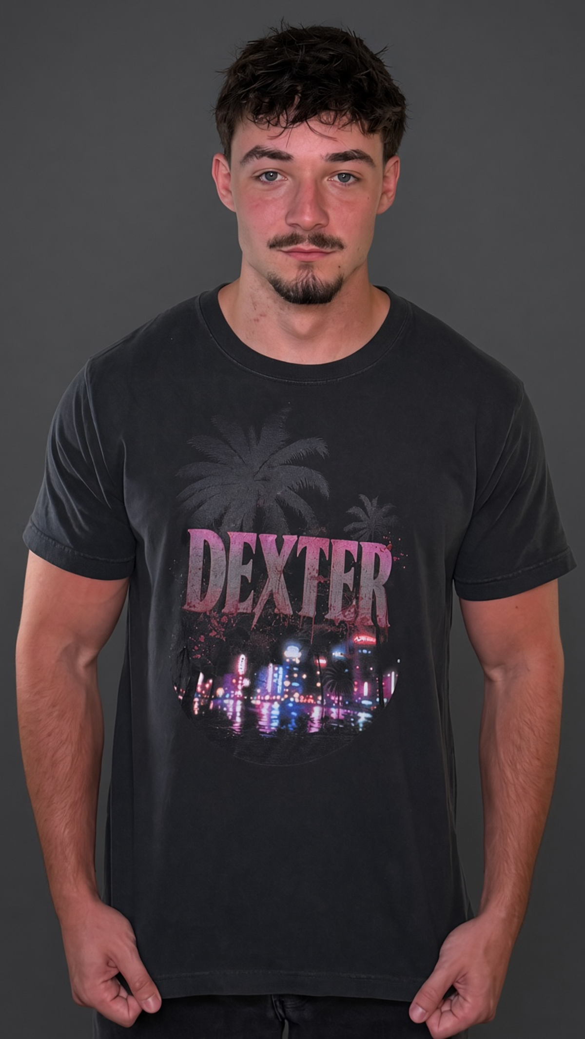 Dexter T-Shirt Front Model