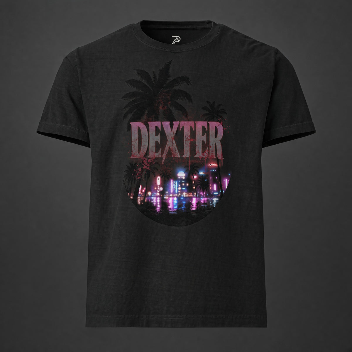 Dexter TV Streetwear T-Shirt Miami Vibe Design. 
