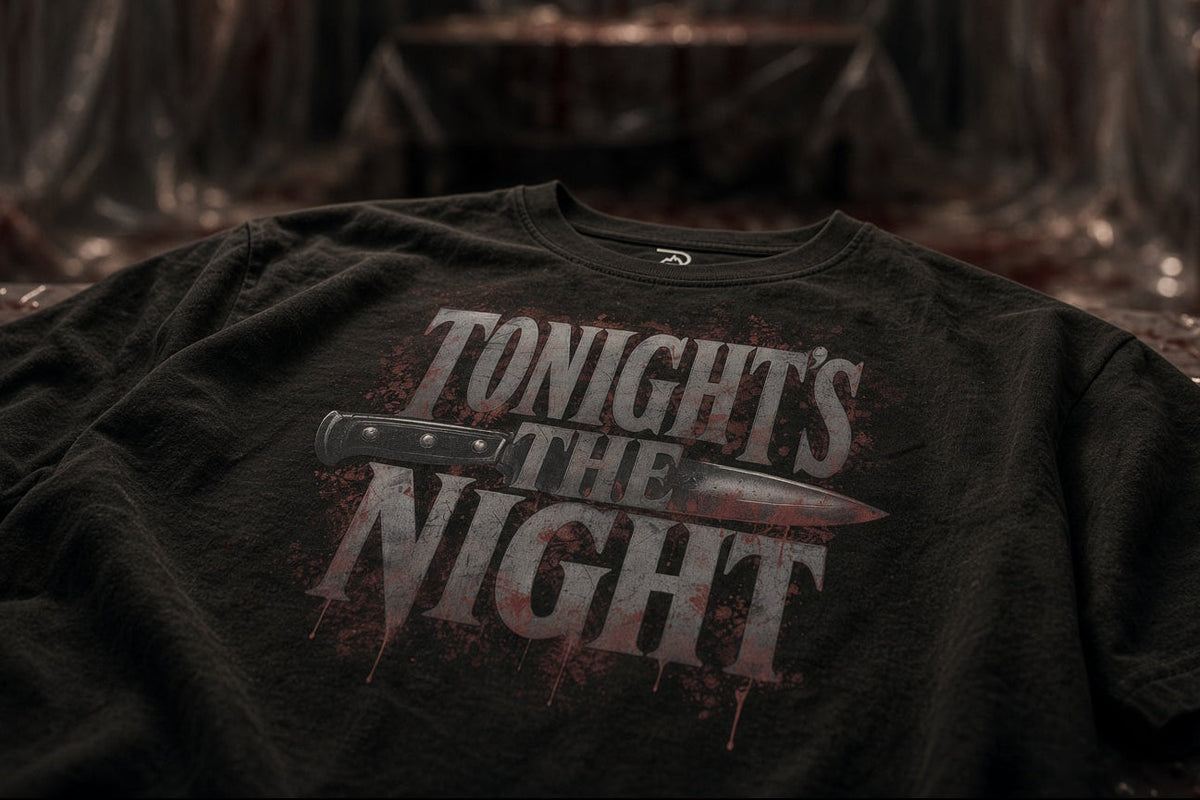 Tonight's the Night cinematic photo of Dexter T-Shirt